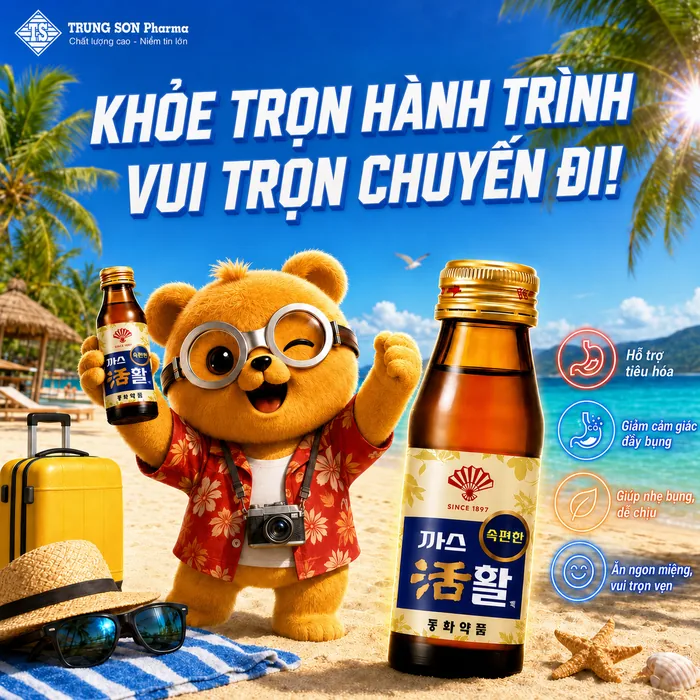 Khỏe trọn hành trình, vui trọn chuyến đi
